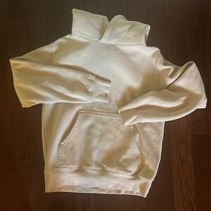 Aritzia Tna Cozy AF Perfect Hoodie Sweatshirt-Pearl xxs